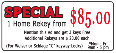 A-Line Locksmith Special, Vancouver, BC